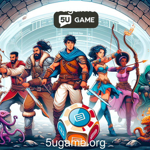 Descubra o Mundo Mágico dos RPGs no 5ugame